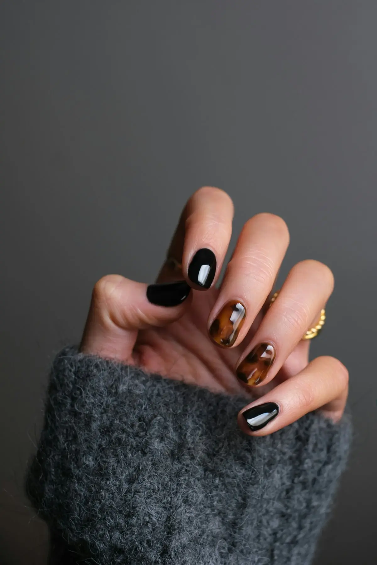 Hand-painted tortoiseshell