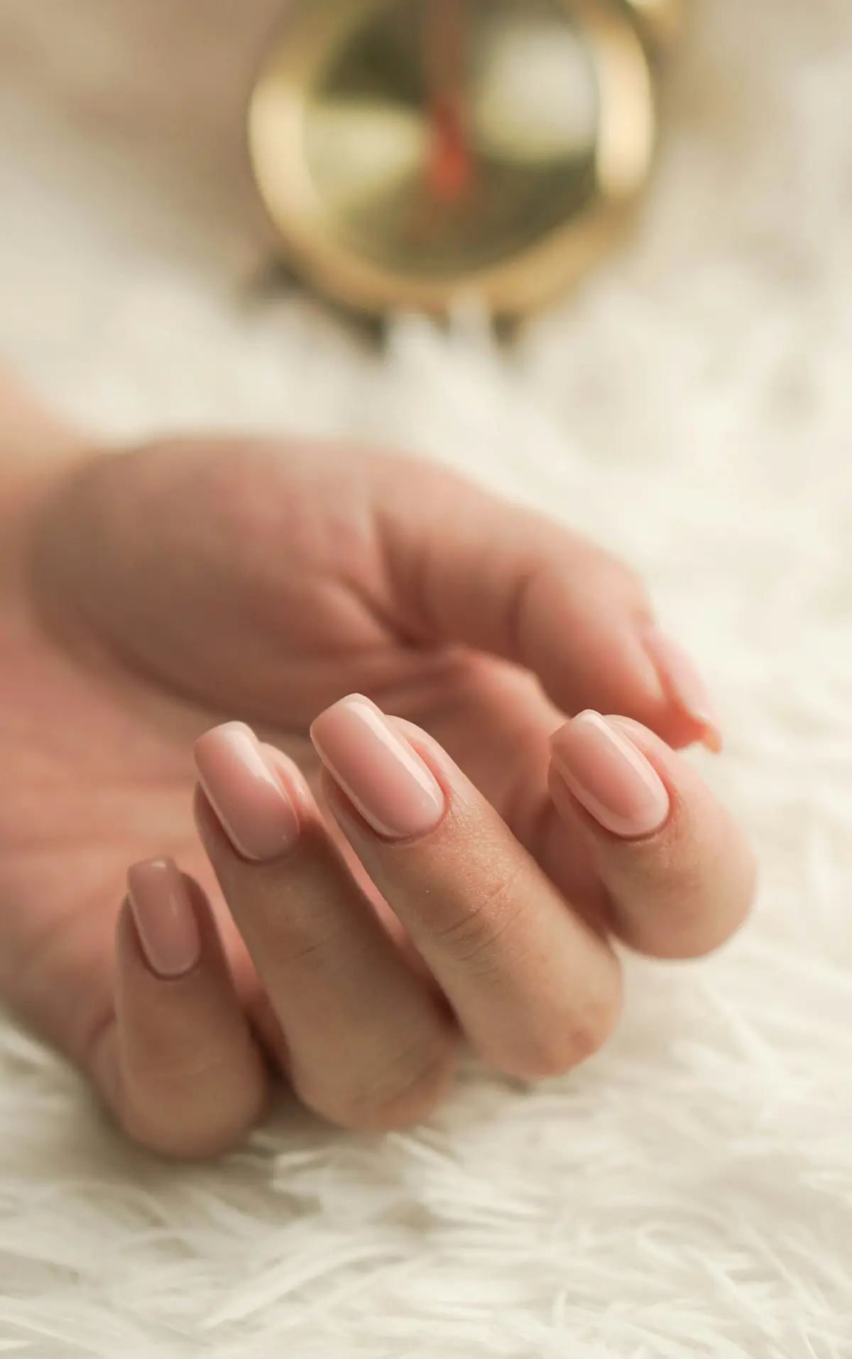 Builder gel in soft pink